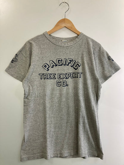 【現状渡し品】【メンズ】 Champion チャンピオン 70'S PACIFIC TREE EXPERT CO PRINT TEE 70年代 プリント Ｔシャツ メンズ トップス 半袖 146-250804-em-08-min カラー：グレー 万代Net店