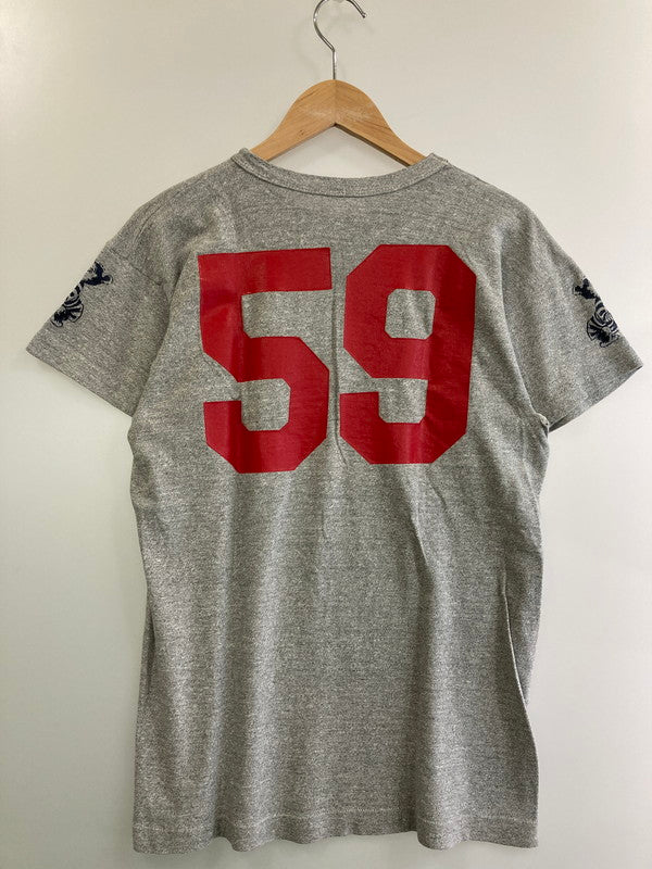 【現状渡し品】【メンズ】 Champion チャンピオン 70'S PACIFIC TREE EXPERT CO PRINT TEE 70年代 プリント Ｔシャツ メンズ トップス 半袖 146-250804-em-08-min カラー：グレー 万代Net店