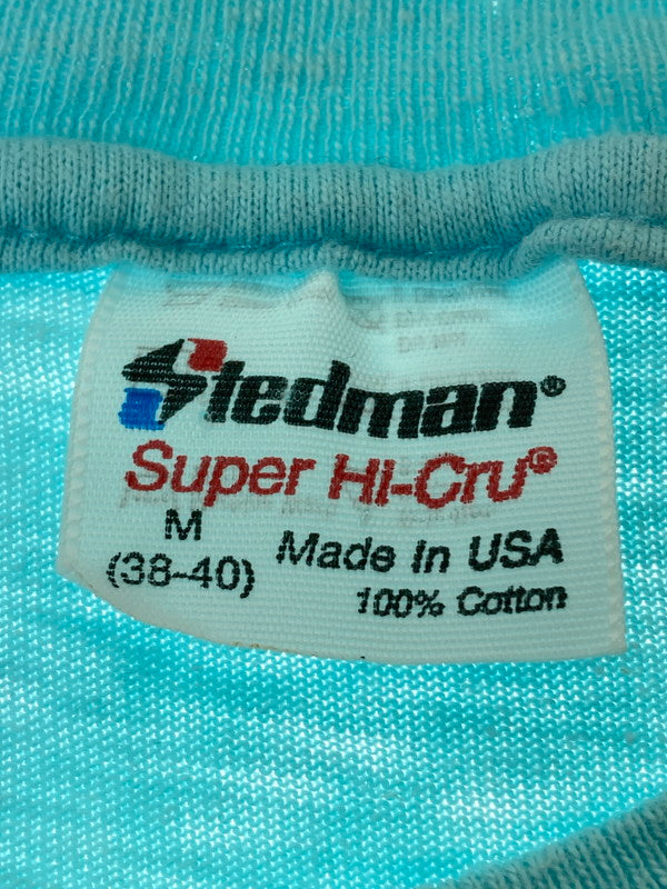 【中古品】【メンズ】 STEDMAN ステッドマン TURTLE BAY HILTON PRINT TEE タートルベイ・ヒルトン プリント Tシャツ トップス メンズ 半袖 146-250804-em-04-min サイズ：M カラー：ライトブルー 万代Net店