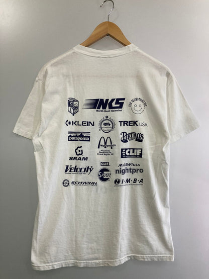 【中古品】【メンズ】 HANES ヘインズ 12 HOURS OF PANDO PRINT TEE プリント Ｔシャツ メンズ トップス 半袖 146-250804-em-16-min サイズ：M カラー：ホワイト 万代Net店