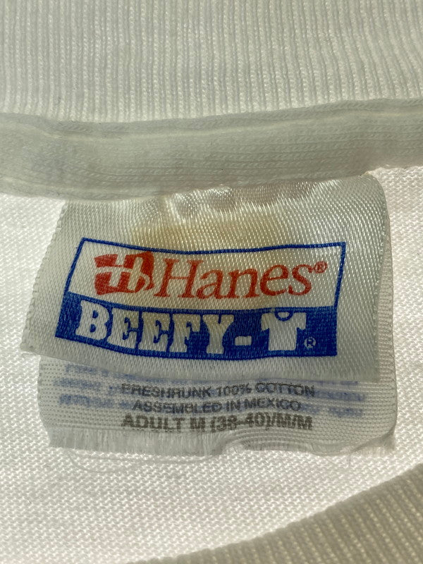 【中古品】【メンズ】 HANES ヘインズ 12 HOURS OF PANDO PRINT TEE プリント Ｔシャツ メンズ トップス 半袖 146-250804-em-16-min サイズ：M カラー：ホワイト 万代Net店