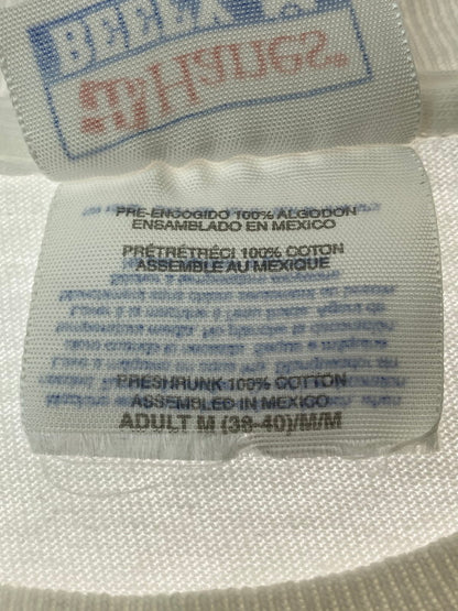 【中古品】【メンズ】 HANES ヘインズ 12 HOURS OF PANDO PRINT TEE プリント Ｔシャツ メンズ トップス 半袖 146-250804-em-16-min サイズ：M カラー：ホワイト 万代Net店