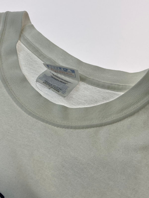 【中古品】【メンズ】 HANES ヘインズ 12 HOURS OF PANDO PRINT TEE プリント Ｔシャツ メンズ トップス 半袖 146-250804-em-16-min サイズ：M カラー：ホワイト 万代Net店