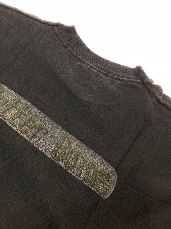 【中古品】【メンズ】 SHURE シュアー PRINT TEE プリント Tシャツ トップス メンズ 半袖 146-250804-em-03-min サイズ：XL カラー：ブラック 万代Net店