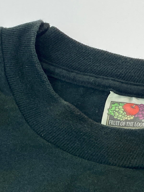 【中古品】【メンズ】 SHURE シュアー PRINT TEE プリント Tシャツ トップス メンズ 半袖 146-250804-em-03-min サイズ：XL カラー：ブラック 万代Net店