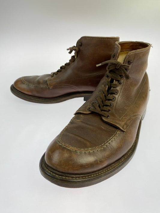 【中古品】【メンズ】 ALDEN オールデン 旧ロゴ インディブーツ 靴 ブーツ 164-250807-jt-07-min カラー：ブラウン 万代Net店