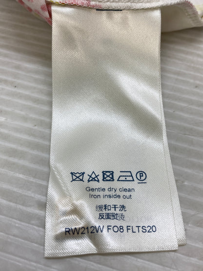 【中古品】【メンズ/レディース】 LOUIS VUITTON ルイ・ヴィトン S/S TEE RW212W FO8 FLTS20 マルチカラーチェーンプリントTシャツ 半袖Tシャツ トップス 168-250808-yn-14-min サイズ：S カラー：ホワイト 万代Net店