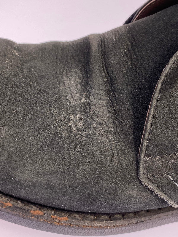 【現状渡し品】【メンズ】 MR.OLIVE ミスターオリーブ WATER PROOF NUBUCK LEATHER CHUKKA BOOTS ME535 ウォータープルーフ ヌバック レザー チャッカ ブーツ 靴 164-250807-jt-08-min サイズ：US 9 1/2 カラー：ブラック 万代Net店