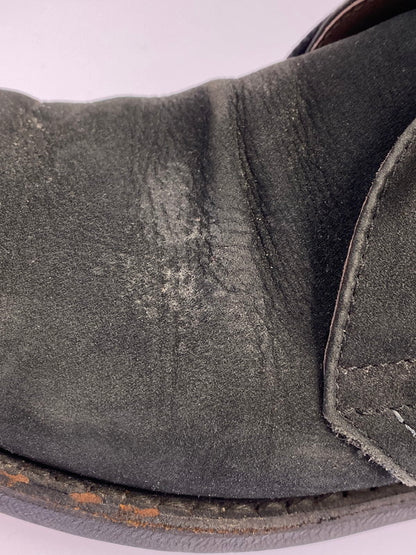 【現状渡し品】【メンズ】 MR.OLIVE ミスターオリーブ WATER PROOF NUBUCK LEATHER CHUKKA BOOTS ME535 ウォータープルーフ ヌバック レザー チャッカ ブーツ 靴 164-250807-jt-08-min サイズ：US 9 1/2 カラー：ブラック 万代Net店