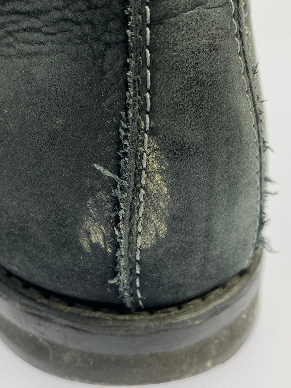 【現状渡し品】【メンズ】 MR.OLIVE ミスターオリーブ WATER PROOF NUBUCK LEATHER CHUKKA BOOTS ME535 ウォータープルーフ ヌバック レザー チャッカ ブーツ 靴 164-250807-jt-08-min サイズ：US 9 1/2 カラー：ブラック 万代Net店