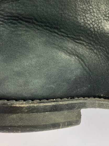 【現状渡し品】【メンズ】 MR.OLIVE ミスターオリーブ WATER PROOF NUBUCK LEATHER CHUKKA BOOTS ME535 ウォータープルーフ ヌバック レザー チャッカ ブーツ 靴 164-250807-jt-08-min サイズ：US 9 1/2 カラー：ブラック 万代Net店