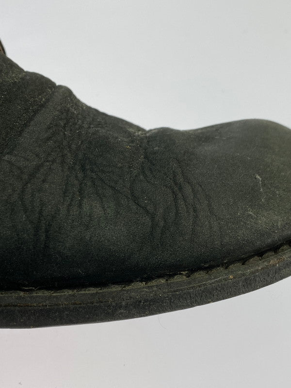【現状渡し品】【メンズ】 MR.OLIVE ミスターオリーブ WATER PROOF NUBUCK LEATHER CHUKKA BOOTS ME535 ウォータープルーフ ヌバック レザー チャッカ ブーツ 靴 164-250807-jt-08-min サイズ：US 9 1/2 カラー：ブラック 万代Net店