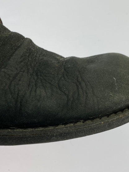 【現状渡し品】【メンズ】 MR.OLIVE ミスターオリーブ WATER PROOF NUBUCK LEATHER CHUKKA BOOTS ME535 ウォータープルーフ ヌバック レザー チャッカ ブーツ 靴 164-250807-jt-08-min サイズ：US 9 1/2 カラー：ブラック 万代Net店