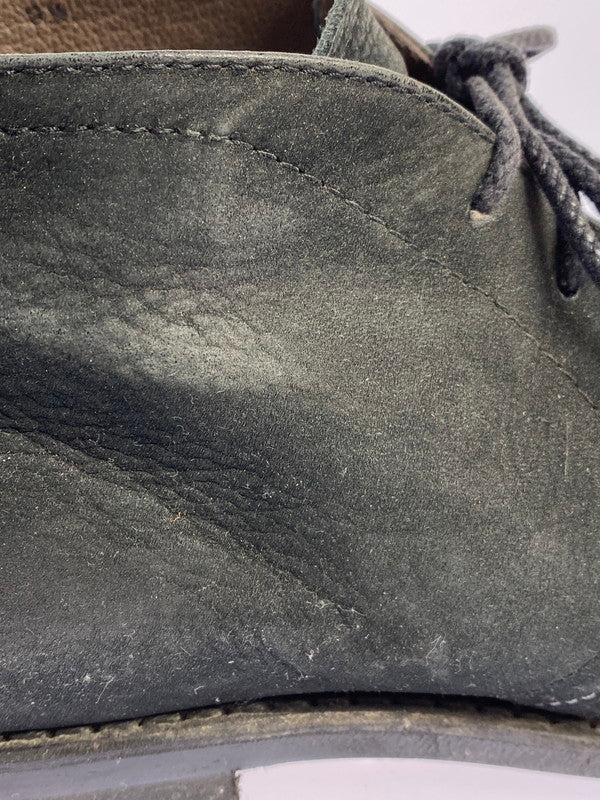 【現状渡し品】【メンズ】 MR.OLIVE ミスターオリーブ WATER PROOF NUBUCK LEATHER CHUKKA BOOTS ME535 ウォータープルーフ ヌバック レザー チャッカ ブーツ 靴 164-250807-jt-08-min サイズ：US 9 1/2 カラー：ブラック 万代Net店