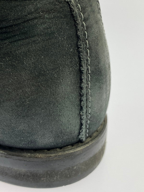 【現状渡し品】【メンズ】 MR.OLIVE ミスターオリーブ WATER PROOF NUBUCK LEATHER CHUKKA BOOTS ME535 ウォータープルーフ ヌバック レザー チャッカ ブーツ 靴 164-250807-jt-08-min サイズ：US 9 1/2 カラー：ブラック 万代Net店