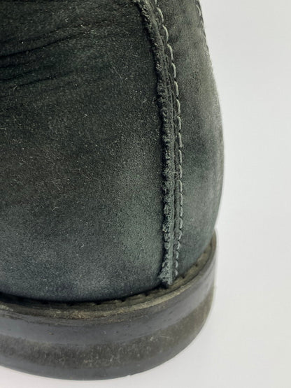 【現状渡し品】【メンズ】 MR.OLIVE ミスターオリーブ WATER PROOF NUBUCK LEATHER CHUKKA BOOTS ME535 ウォータープルーフ ヌバック レザー チャッカ ブーツ 靴 164-250807-jt-08-min サイズ：US 9 1/2 カラー：ブラック 万代Net店
