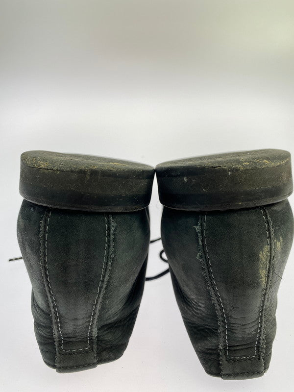 【現状渡し品】【メンズ】 MR.OLIVE ミスターオリーブ WATER PROOF NUBUCK LEATHER CHUKKA BOOTS ME535 ウォータープルーフ ヌバック レザー チャッカ ブーツ 靴 164-250807-jt-08-min サイズ：US 9 1/2 カラー：ブラック 万代Net店