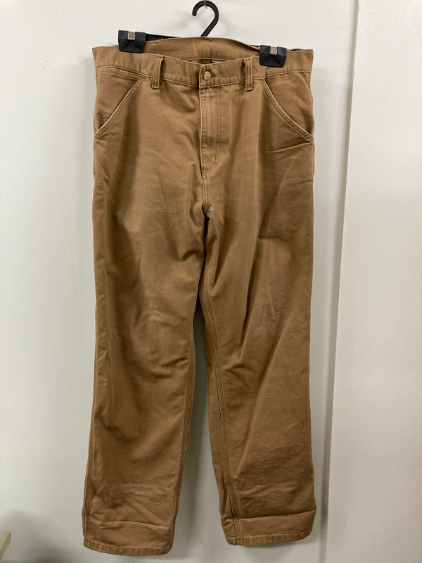 【現状渡し品】【メンズ】 Carhartt カーハート SINGLE KNEE PANT シングルニーパンツ ボトムス 153-250806-yn-01-min サイズ：32×32 カラー：ブラウン系 万代Net店