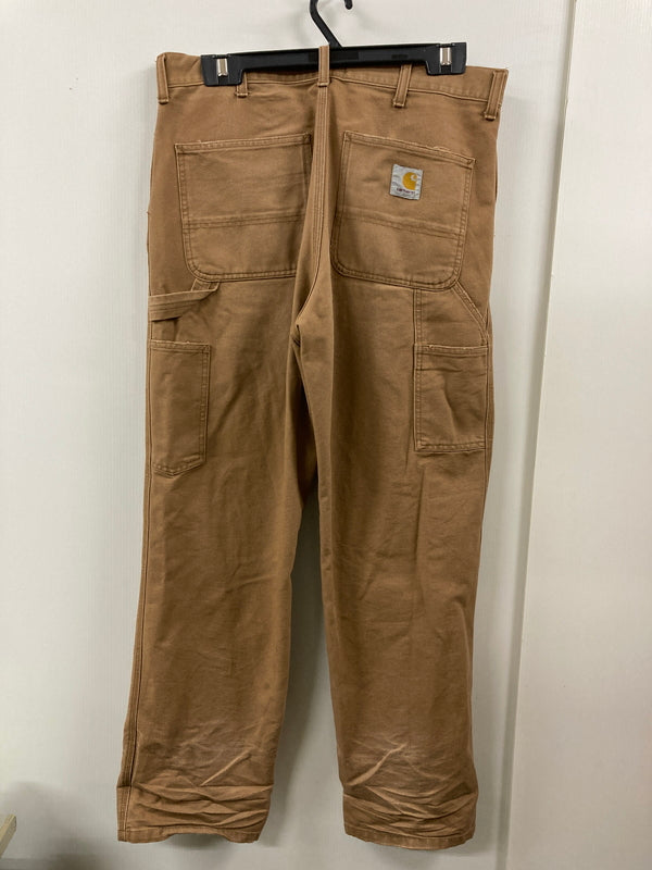 【現状渡し品】【メンズ】 Carhartt カーハート SINGLE KNEE PANT シングルニーパンツ ボトムス 153-250806-yn-01-min サイズ：32×32 カラー：ブラウン系 万代Net店