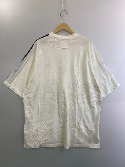 【中古品】【メンズ】 Y-3 ワイスリー 3S SS TEE HZ8871 3ストライプ 半袖Ｔシャツ トップス 140-250805-jt-15-min サイズ：2XL カラー：ホワイト 万代Net店