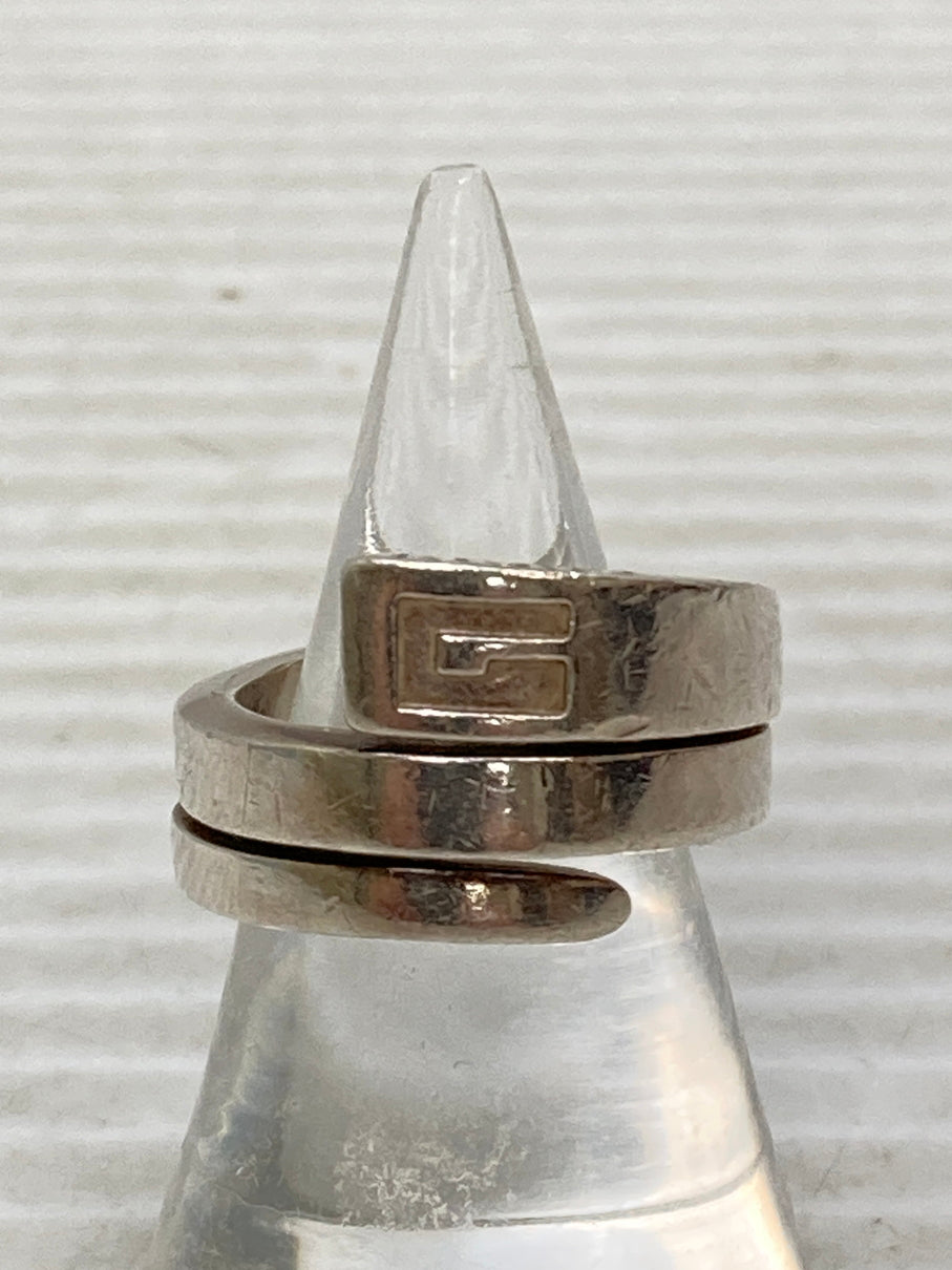 【中古品】【レディース】 GUCCI グッチ SNAKE SPIRAL RING リング 指輪 アクセサリー 182-250808-yn-07-min カラー：シルバー 万代Net店