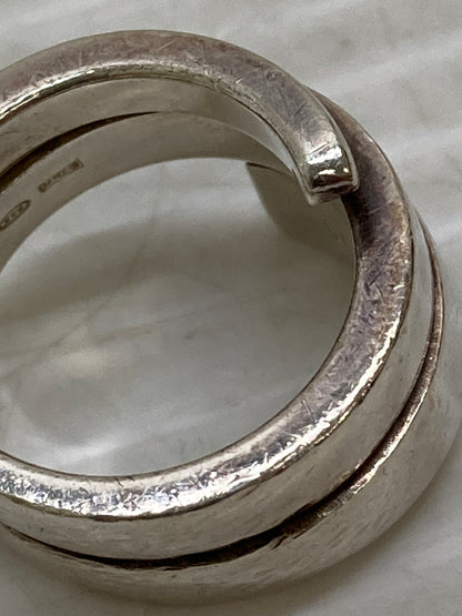 【中古品】【レディース】 GUCCI グッチ SNAKE SPIRAL RING リング 指輪 アクセサリー 182-250808-yn-07-min カラー：シルバー 万代Net店