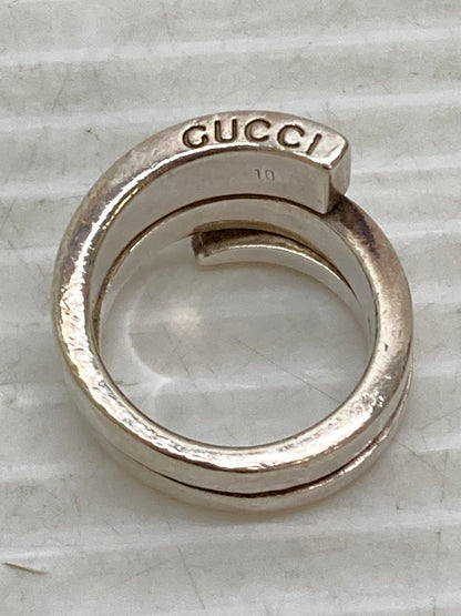 【中古品】【レディース】 GUCCI グッチ SNAKE SPIRAL RING リング 指輪 アクセサリー 182-250808-yn-07-min カラー：シルバー 万代Net店