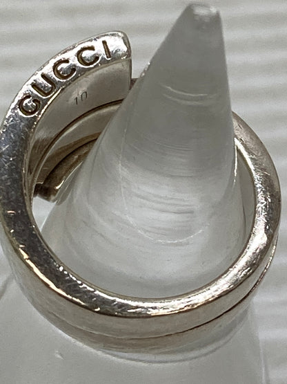 【中古品】【レディース】 GUCCI グッチ SNAKE SPIRAL RING リング 指輪 アクセサリー 182-250808-yn-07-min カラー：シルバー 万代Net店