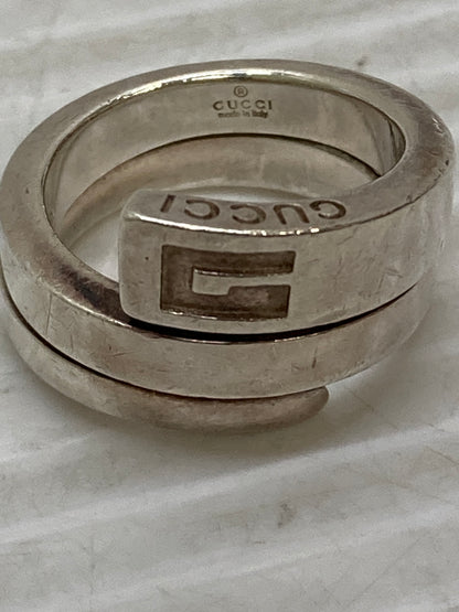 【中古品】【レディース】 GUCCI グッチ SNAKE SPIRAL RING リング 指輪 アクセサリー 182-250808-yn-07-min カラー：シルバー 万代Net店