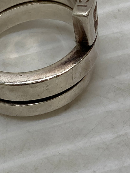 【中古品】【レディース】 GUCCI グッチ SNAKE SPIRAL RING リング 指輪 アクセサリー 182-250808-yn-07-min カラー：シルバー 万代Net店