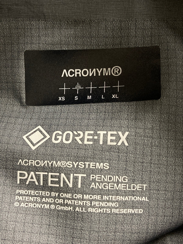 【中古品】【メンズ】 ACRONYM アクロニウム GORE-TEX PRO JACKET J96-GT ゴアテック プロ ジャケット アウター 141-250805-jt-30-min サイズ：S カラー：ブラック 万代Net店