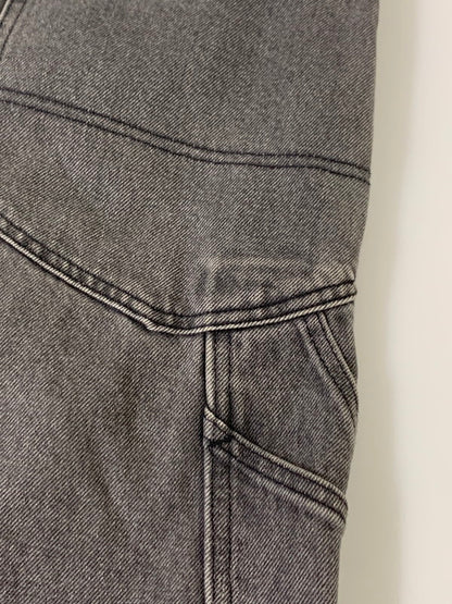 【中古品】【メンズ】 XLARGE エクストララージ × LEE リー オーバーオール LB0424 デニム メンズ 142-251003-em-02-min サイズ：L カラー：ブラック 万代Net店