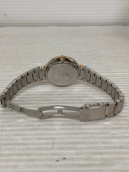 【中古品】【レディース】 CITIZEN シチズン XC H240-TO18238 クロスシー 電波時計 腕時計 197-250809-yn-01-min カラー：ベルト：シルバー、ゴールド/文字盤：ピンク 万代Net店