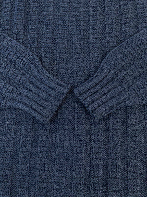 【中古品】【メンズ】 WOOLRICH ウールリッチ 80's KNIT 80年代 USA製 ニット トップス 146-250809-yn-28-min サイズ：XL カラー：ネイビー 万代Net店
