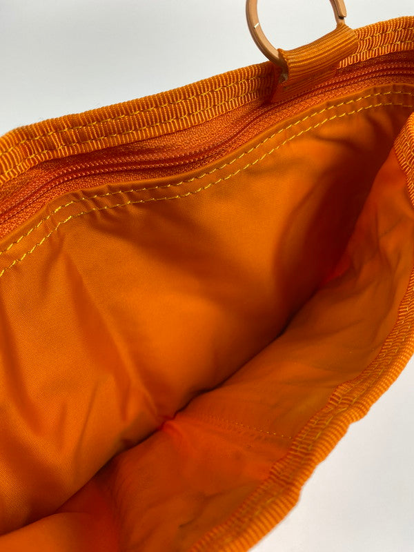 【中古品】【メンズ/レディース】 PORTER ポーター 555-0640 CAPSULE WALLET ウォレット 財布 200-250821-ks-17-min カラー：オレンジ 万代Net店