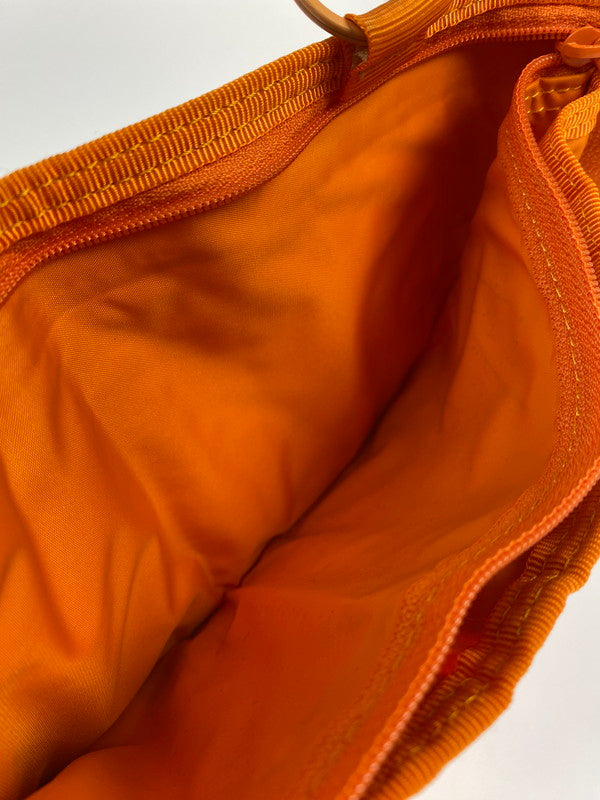 【中古品】【メンズ/レディース】 PORTER ポーター 555-0640 CAPSULE WALLET ウォレット 財布 200-250821-ks-17-min カラー：オレンジ 万代Net店