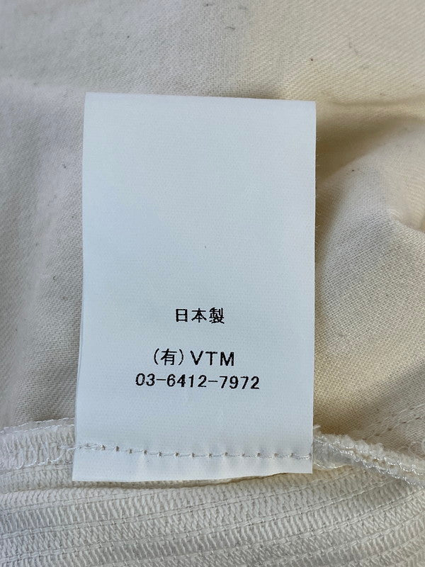 【中古品】【メンズ】 VICTIM&CO. CORDUROY BAGGY SLACKS VTM-23-P-105 ヴィクティム コーデュロイ バギー スラックス パンツ ボトムス 151-250809-yn-31-min サイズ：XL カラー：アイボリー 万代Net店