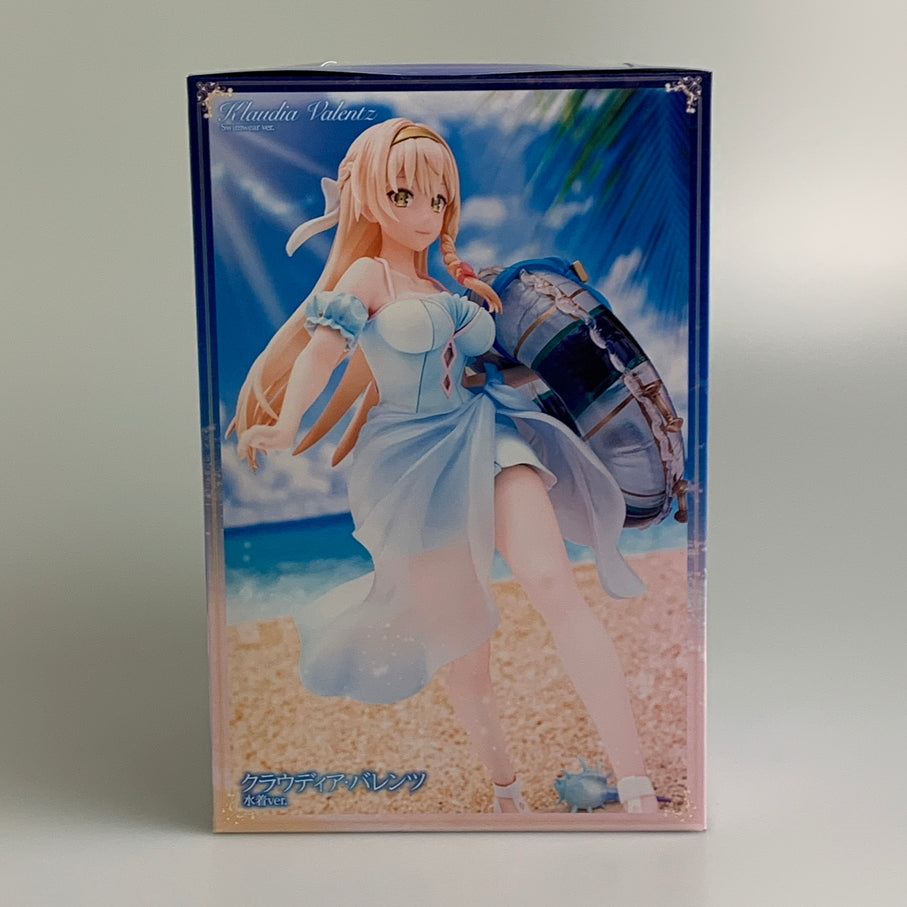【現状渡し品】 クラウディア・バレンツ 水着ver. ライザのアトリエ ～常闇の女王と秘密の隠れ家～ 1/7 053-260707-ta-11-min 万代Net店