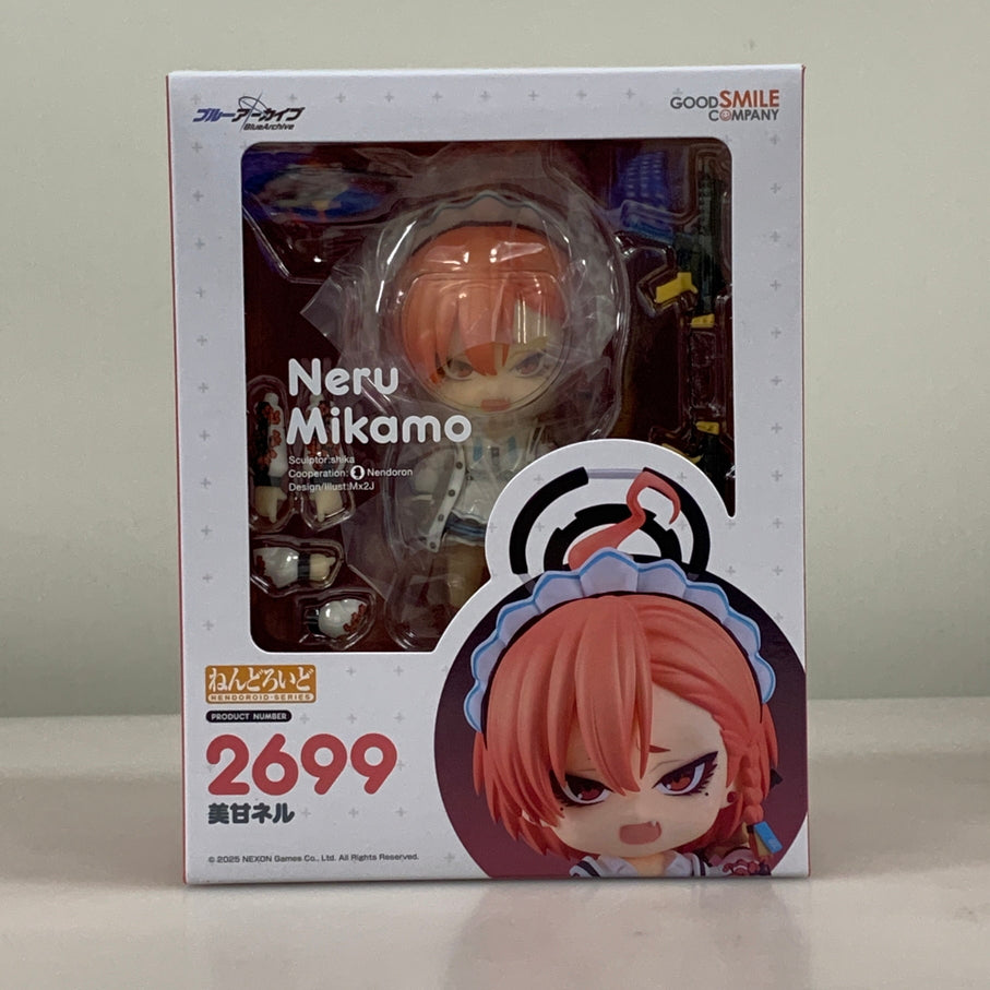 【中古品】 ねんどろいど 美甘ネル フィギュア グッドスマイルカンパニー ブルーアーカイブ 053-260706-em-03-min 万代Net店