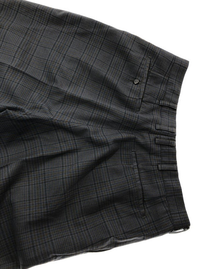 【現状渡し品】【メンズ】 USED CHECK SLACKS チェック スラックスパンツ ボトムス 157-260423-na-20-tagh サイズ：サイズ表記なし　下記参照 カラー：マルチカラー 万代Net店