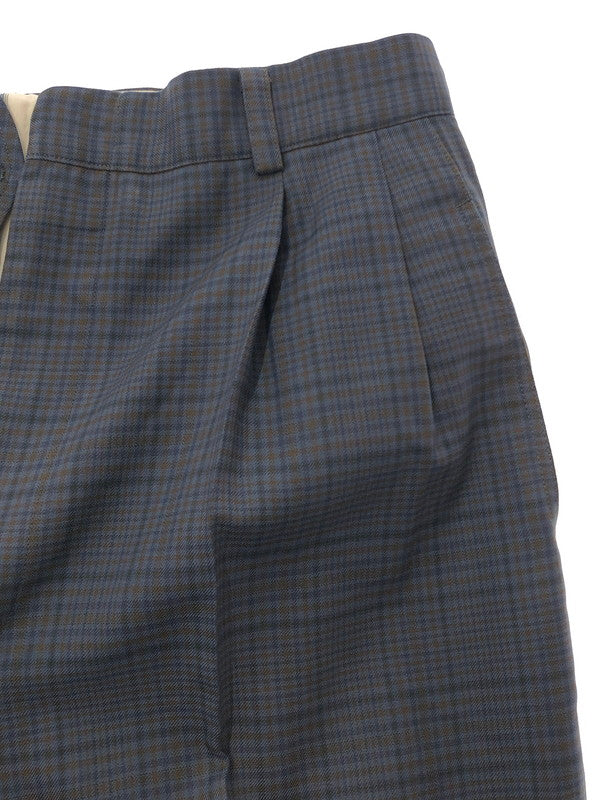 【現状渡し品】【メンズ】 USED CHECK SLACKS チェック スラックスパンツ ボトムス 157-260423-na-20-tagh サイズ：サイズ表記なし　下記参照 カラー：マルチカラー 万代Net店