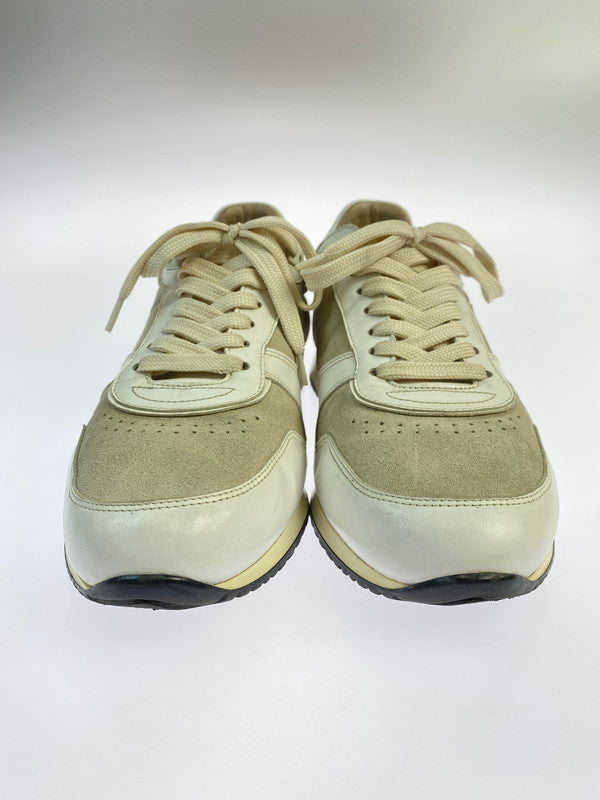 【中古品】【メンズ】 ZESPA ゼスパ LEATHER SNEAKER レザー スニーカー 靴 162-250807-jt-19-min サイズ：41 カラー：グレー/ホワイト 万代Net店