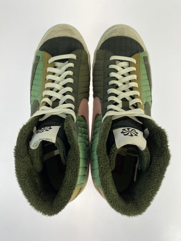 【中古品】【メンズ】 NIKE ナイキ BLAZER MID TOASTY SEQUOIA DD8024-300 ブレーザー ミッド トースティ セコイア スニーカー 靴 160-250807-jt-16-min サイズ：US 11 29.0cm カラー：グリーン系 万代Net店