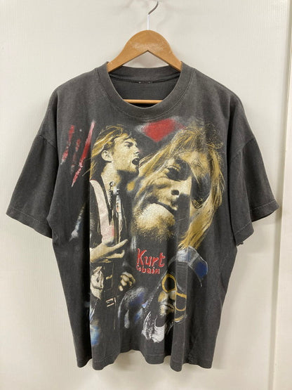 【現状渡し品】【メンズ】 NIRVANA ニルヴァーナ 00S GRUNGE IS DEAD BOOTLEG TEE ショートスリーブ 146-250817-AS-9-min カラー：グレー 万代Net店