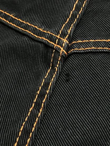 【現状渡し品】【メンズ】 30 DEGREES BELOW PRO-TEC BLACK DENIM PANTS デニムパンツ ボトムス 157-250817-AS-19-min サイズ：42 カラー：ブラック/オレンジ 万代Net店