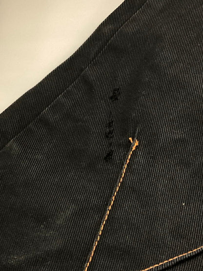 【現状渡し品】【メンズ】 30 DEGREES BELOW PRO-TEC BLACK DENIM PANTS デニムパンツ ボトムス 157-250817-AS-19-min サイズ：42 カラー：ブラック/オレンジ 万代Net店