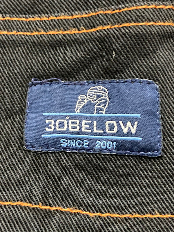 【現状渡し品】【メンズ】 30 DEGREES BELOW PRO-TEC BLACK DENIM PANTS デニムパンツ ボトムス 157-250817-AS-19-min サイズ：42 カラー：ブラック/オレンジ 万代Net店