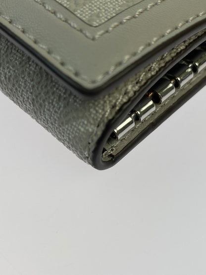 【中古品】【レディース】 Michael Kors マイケルコース 35F3STVP5V 日本限定 JET SET TRAVEL キーケース スモール - MKシグネチャー 201-250821-ks-19-min カラー：グレー 万代Net店