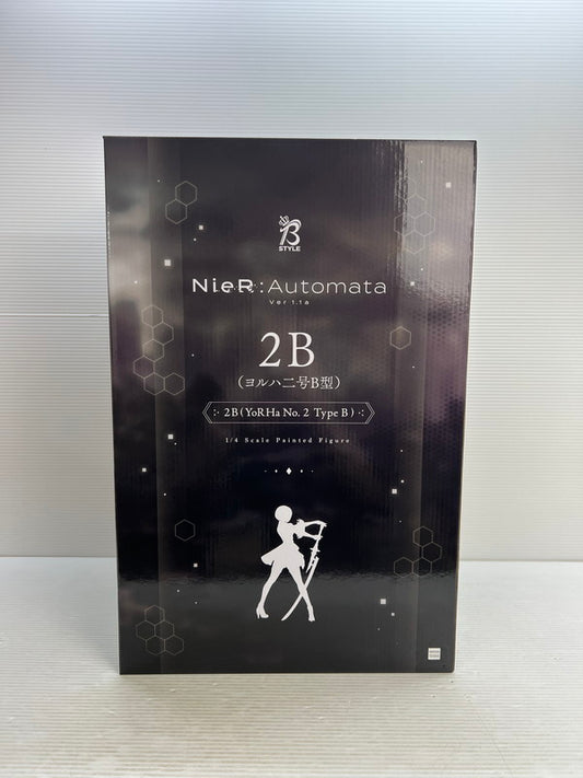 【中古美品】 FREEing 2B ヨルハ二号B型 NieR:Automata Ver1.1a 1/4スケール フィギュア おもちゃ 052-250912-ks-07-min 万代Net店