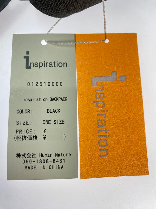 【中古美品】【メンズ】 INSPIRATION インスピレーション BACKPACK 012519000 バックパック カバン 188-250808-jt-16-min カラー：ブラック 万代Net店